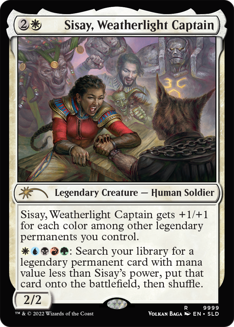 Sisay, Weatherlight Captain (SLD-9999) - Secret Lair Drop