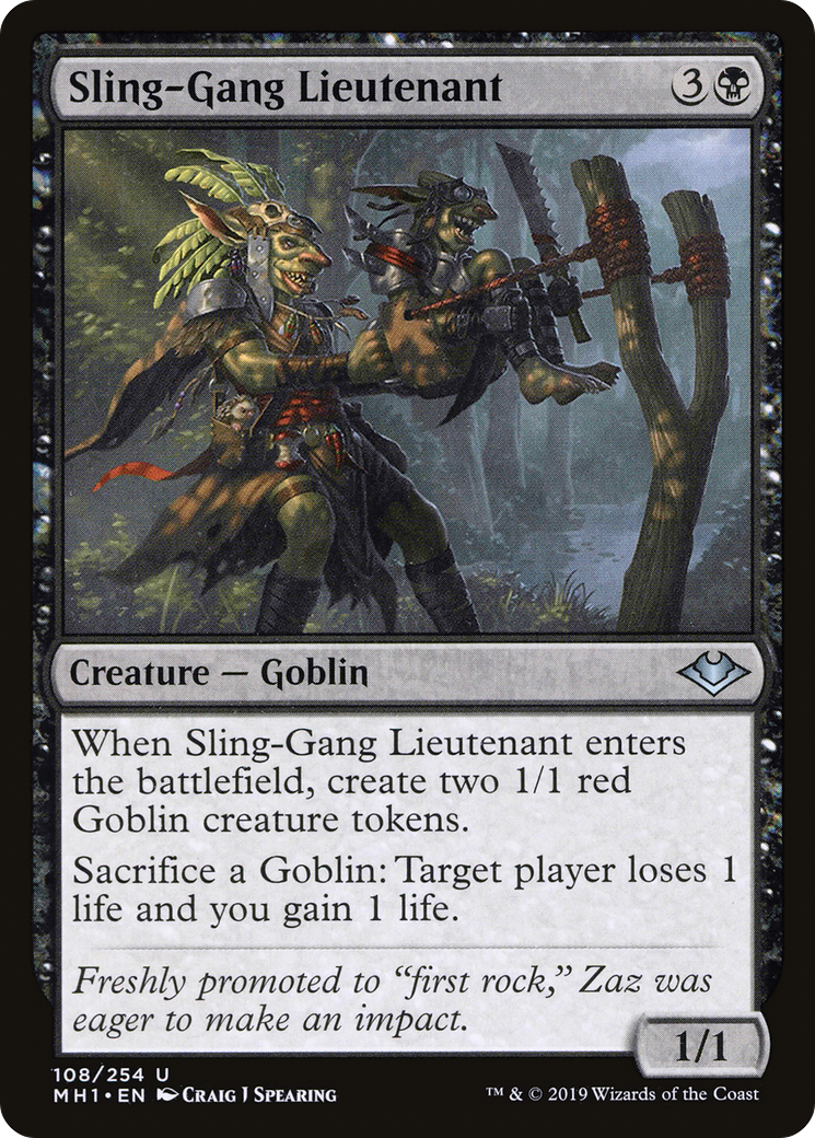 Sling-Gang Lieutenant (MH1-108) - Modern Horizons