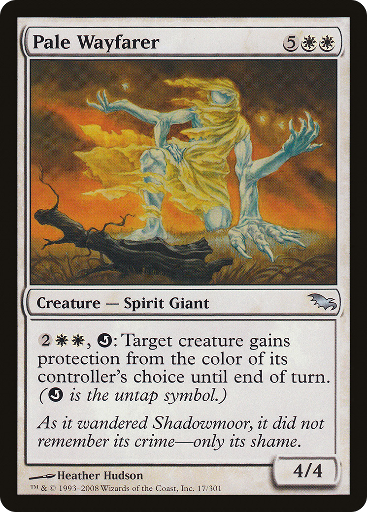 Pale Wayfarer (SHM-017) - Shadowmoor