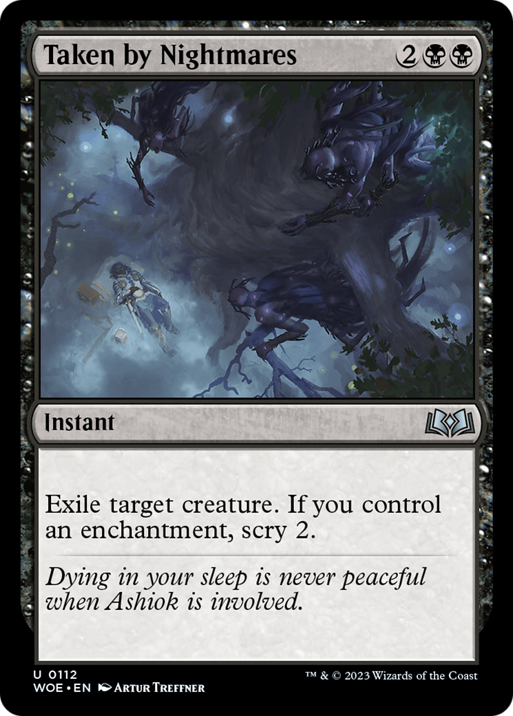 Taken by Nightmares (WOE-112) - Wilds of Eldraine