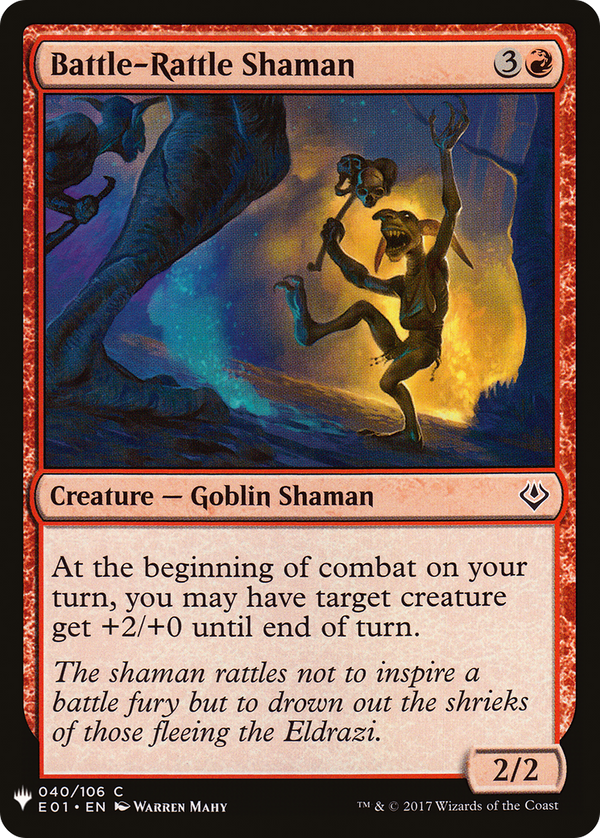 Battle-Rattle Shaman (LIST-040) - The List