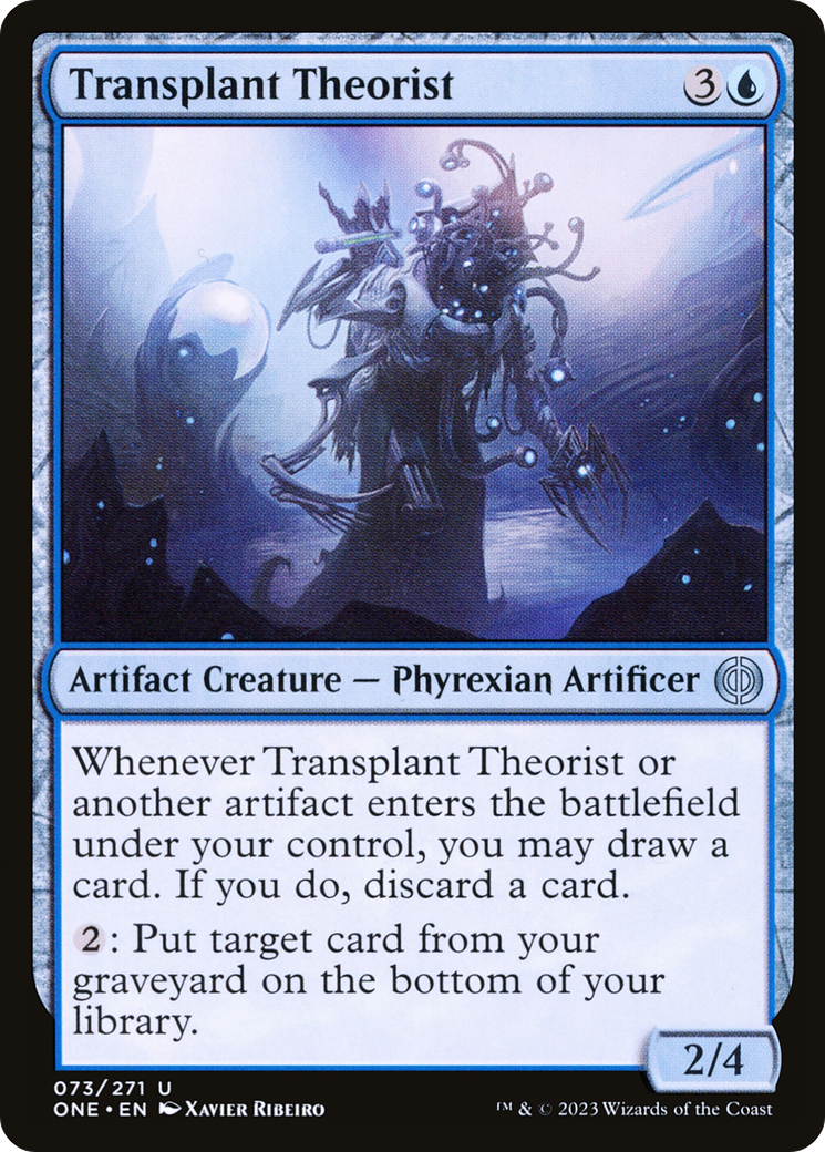 Transplant Theorist (ONE-073) - Phyrexia: All Will Be One Foil