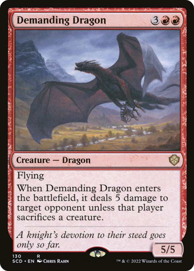 Demanding Dragon (SCD-130) - Starter Commander Decks