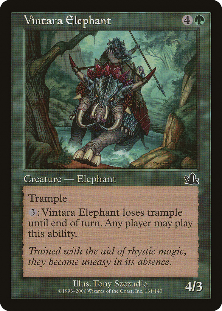 Vintara Elephant (PCY-131) - Prophecy Foil