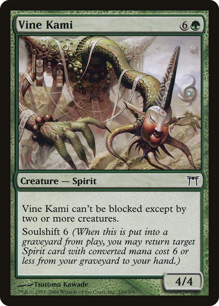 Vine Kami (CHK-249) - Champions of Kamigawa Foil