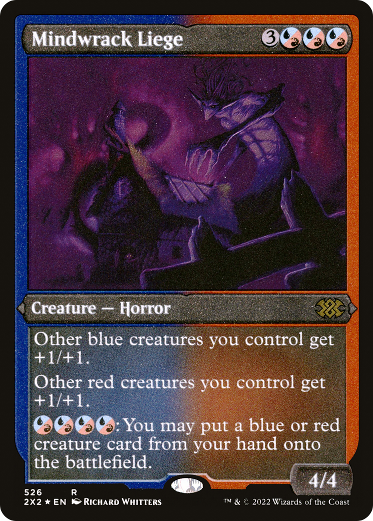 Mindwrack Liege (Foil Etched) (2X2-526) - Double Masters 2022 Foil
