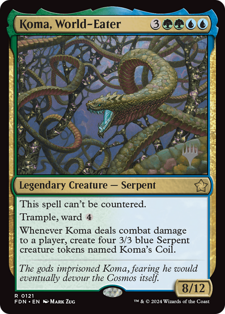Koma, World-Eater (PPDFT-121) - Promo Pack: Aetherdrift