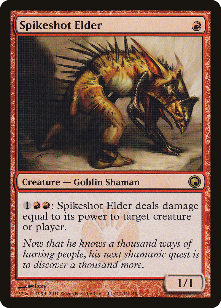 Spikeshot Elder (SOM-104) - Scars of Mirrodin Foil