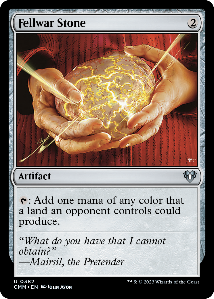 Fellwar Stone (CMM-382) - Commander Masters Foil