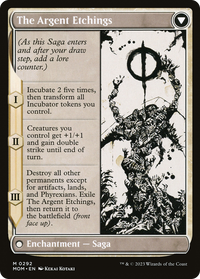 Elesh Norn (Showcase) (MOM-292) - March of the Machine: (Showcase) (Borderless) Foil