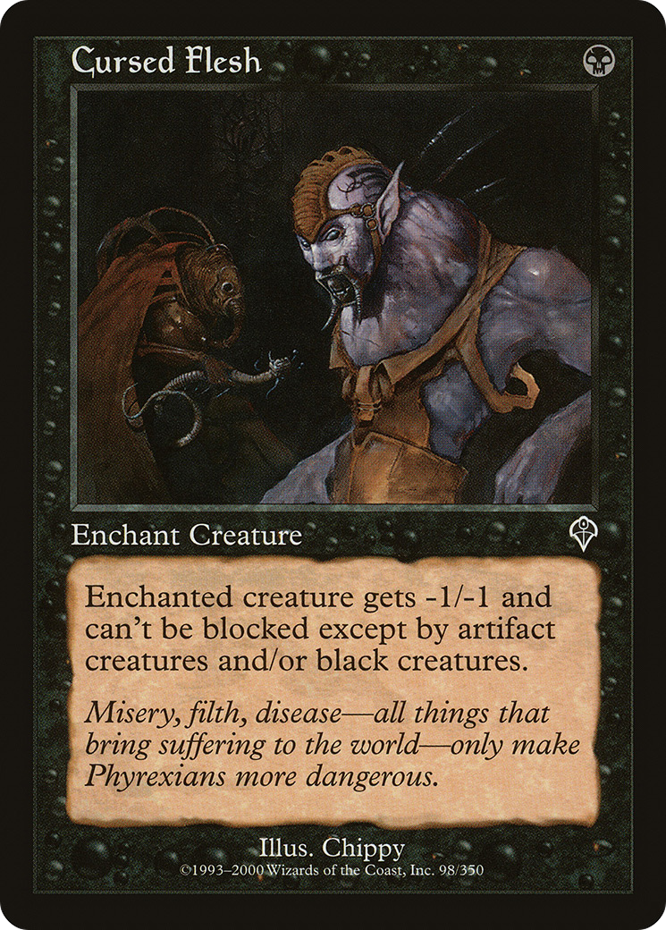 Cursed Flesh (INV-098) - Invasion Foil