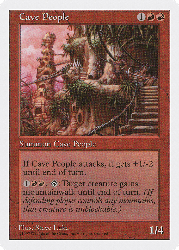 Cave People (5ED-) - Fifth Edition