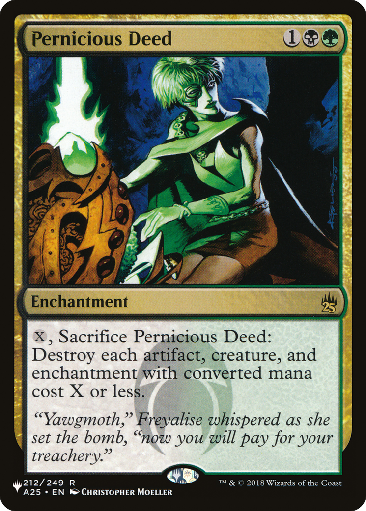 Pernicious Deed (LIST-212/249) - The List