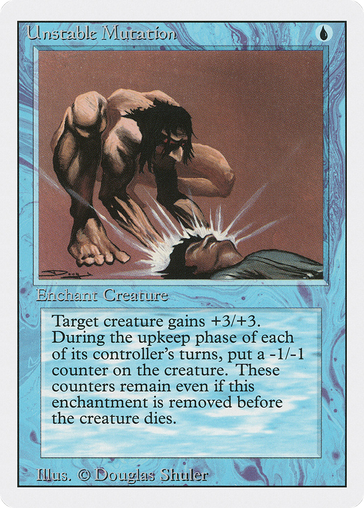 Unstable Mutation (3ED-) - Revised Edition