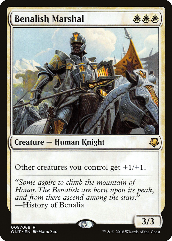 Benalish Marshal (GNT-008) - Game Night