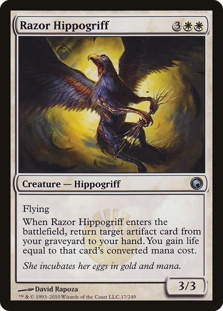 Razor Hippogriff (SOM-017) - Scars of Mirrodin Foil