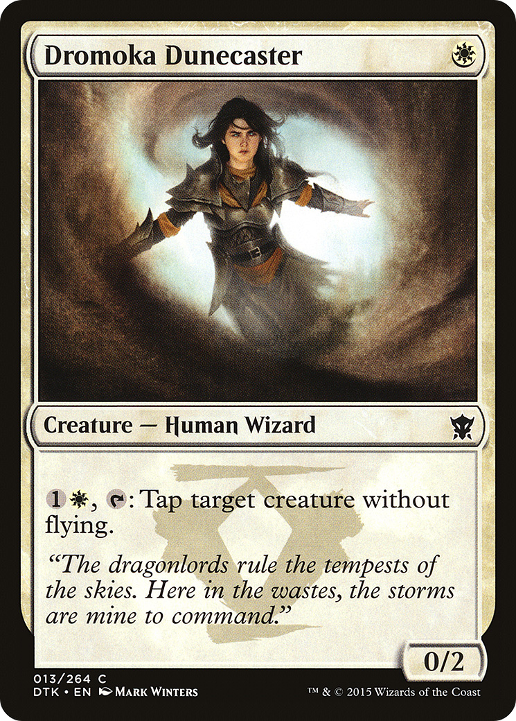 Dromoka Dunecaster (DTK-013) - Dragons of Tarkir Foil