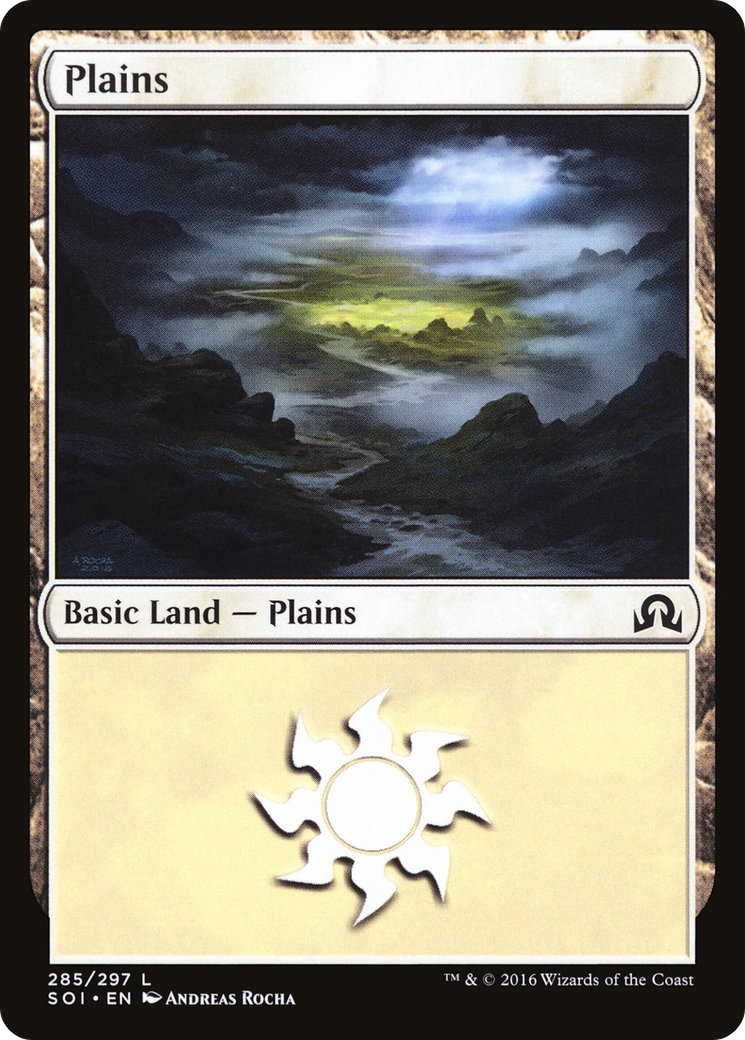 Plains (285) (SOI-285) - Shadows over Innistrad Foil