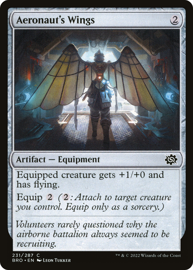Aeronaut's Wings (BRO-231) - The Brothers' War