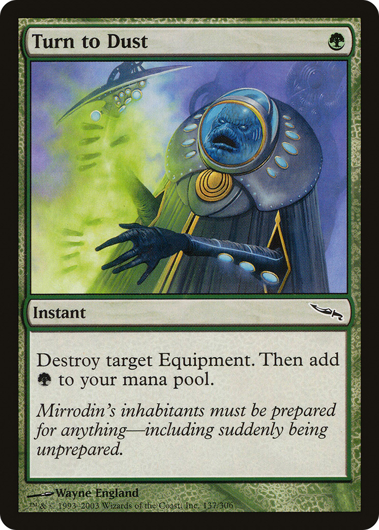 Turn to Dust (MRD-137) - Mirrodin