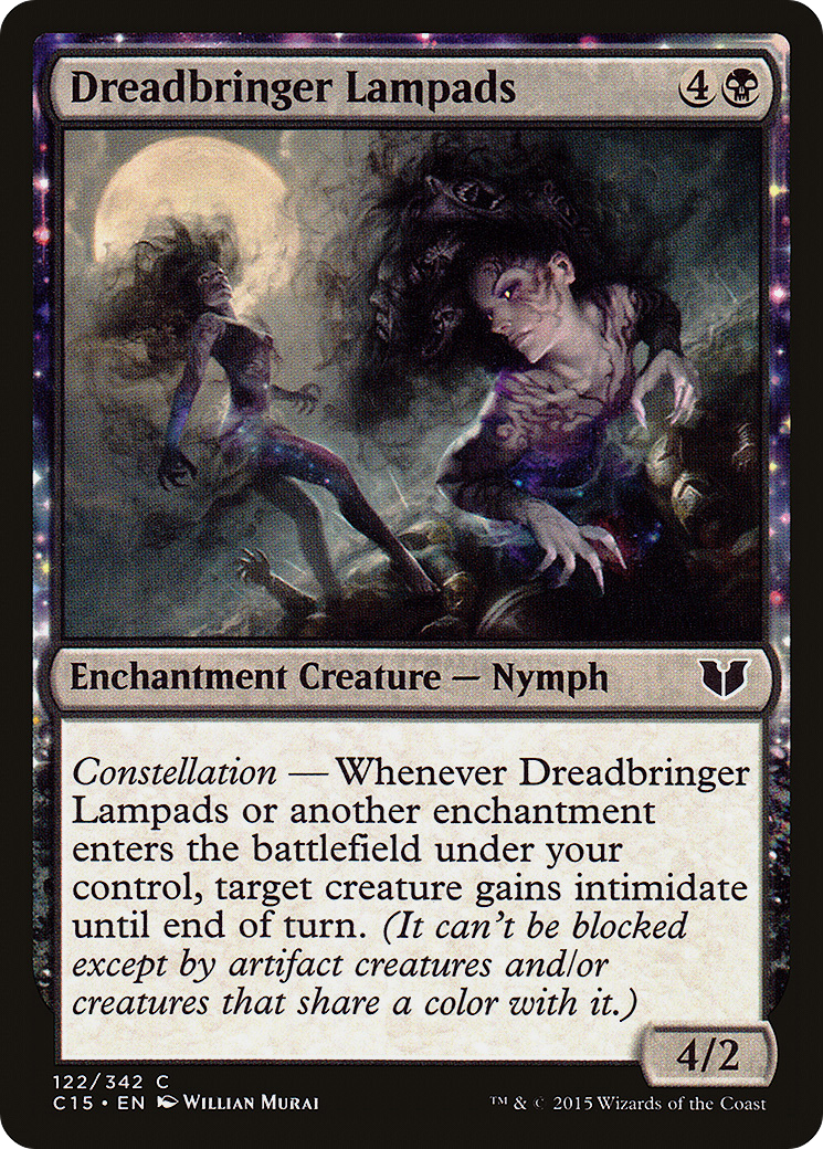 Dreadbringer Lampads (C15-122) - Commander 2015: (enchantment)