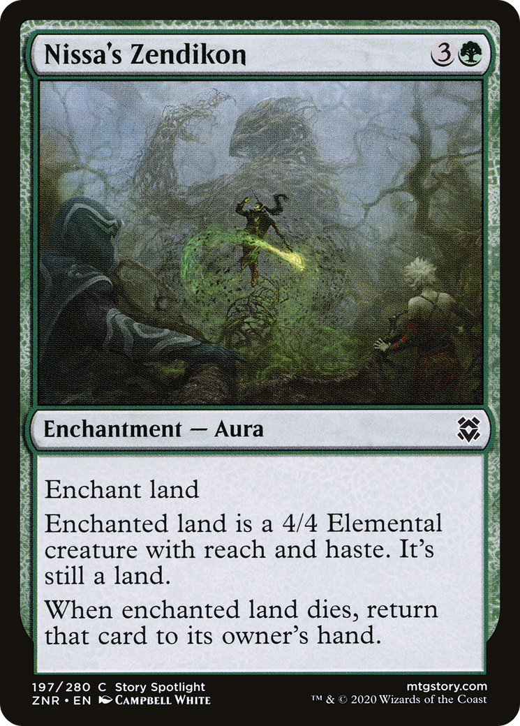 Nissa's Zendikon (ZNR-197) - Zendikar Rising Foil