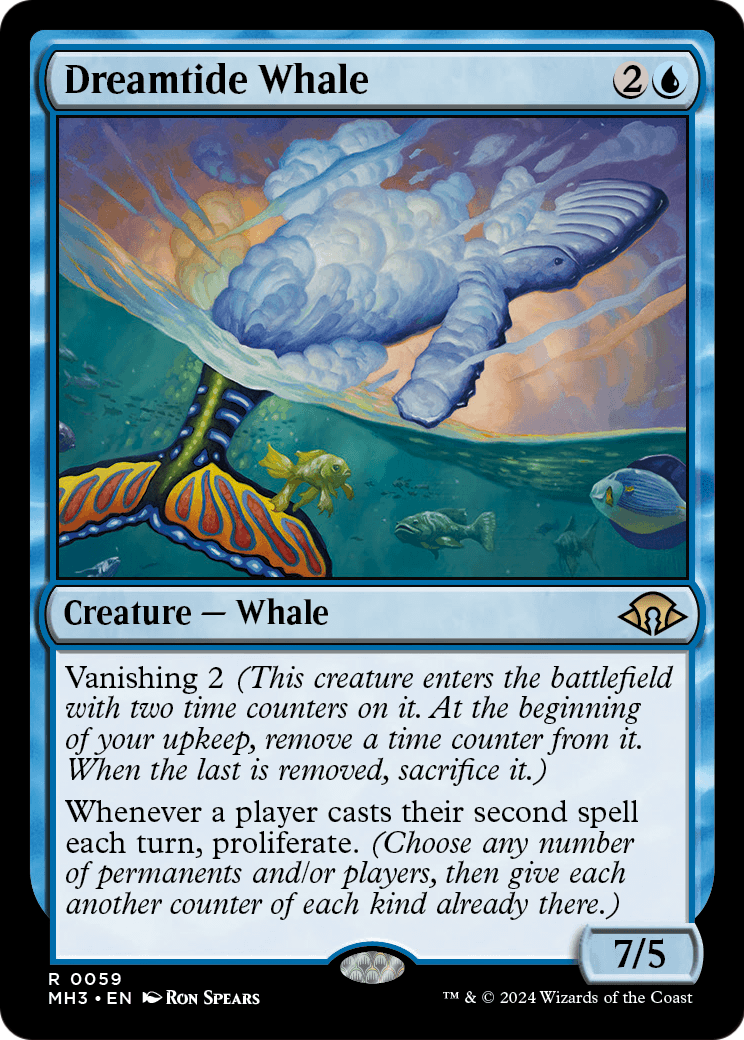 Dreamtide Whale (MH3-059) - Modern Horizons 3