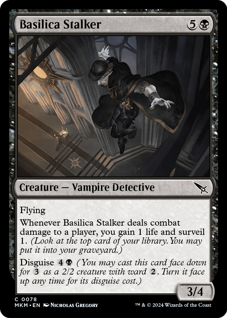 Basilica Stalker (MKM-078) - Murders at Karlov Manor