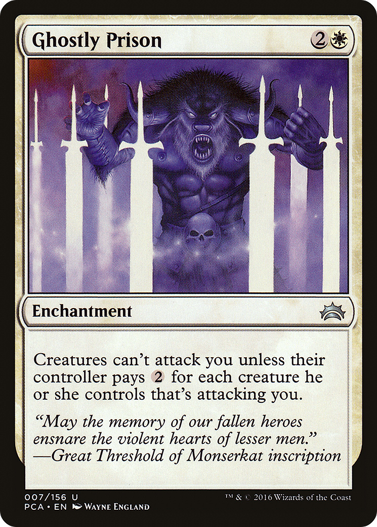 Ghostly Prison (PCA-007) - Planechase Anthology