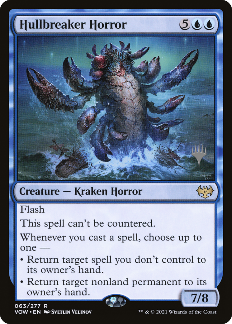 Hullbreaker Horror (PPONE-724) - Innistrad: Crimson Vow Promos Foil