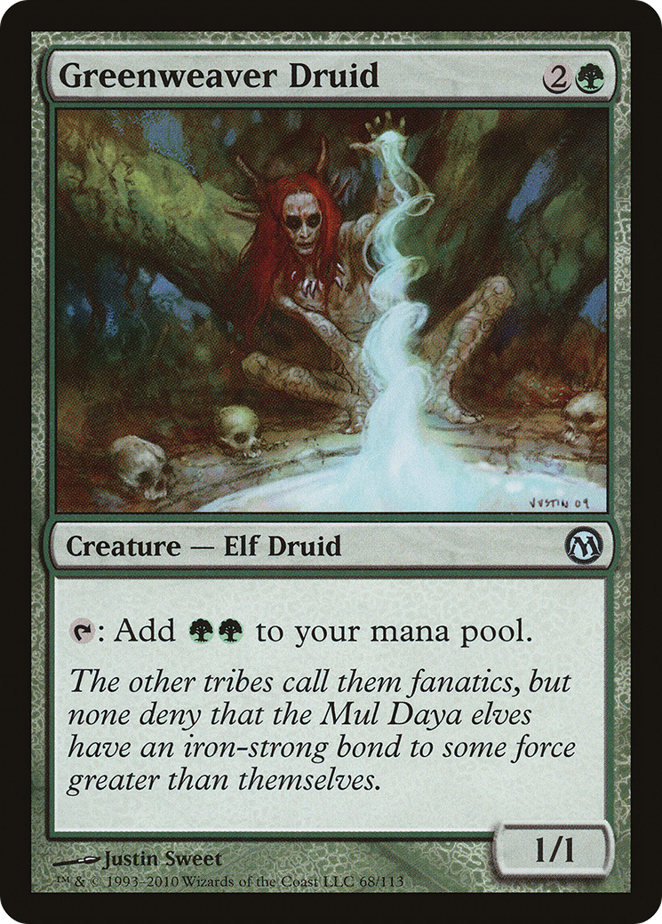 Greenweaver Druid (DPA-068) - Duels of the Planeswalkers