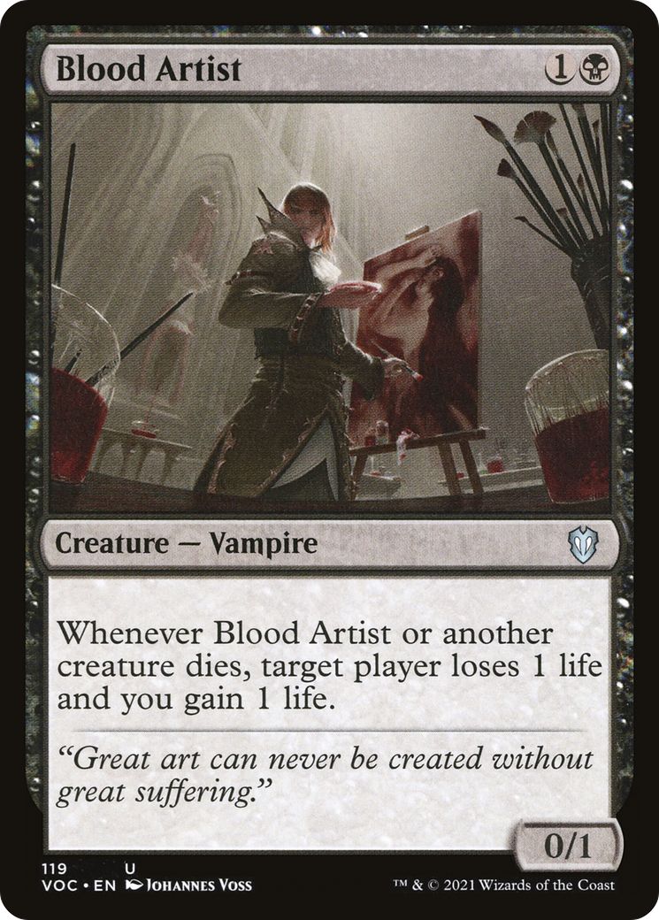 Blood Artist (VOC-119) - Crimson Vow Commander