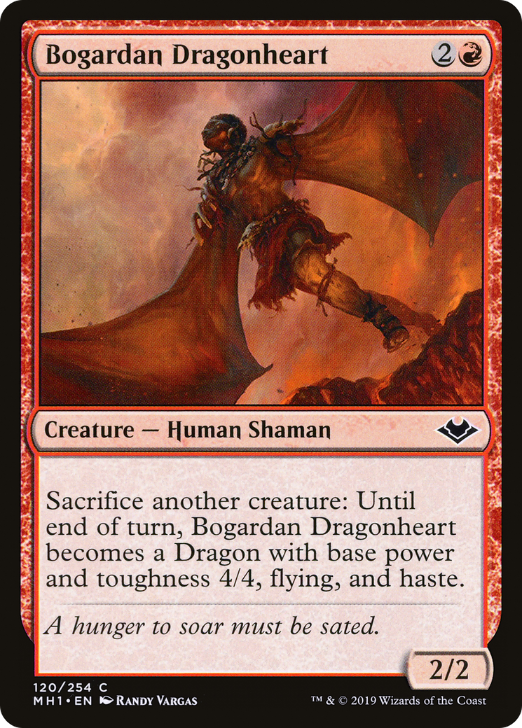 Bogardan Dragonheart (MH1-120) - Modern Horizons
