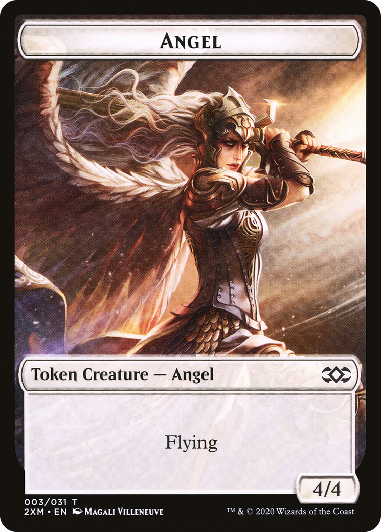 Angel (T2XM-003) - Double Masters Tokens Foil