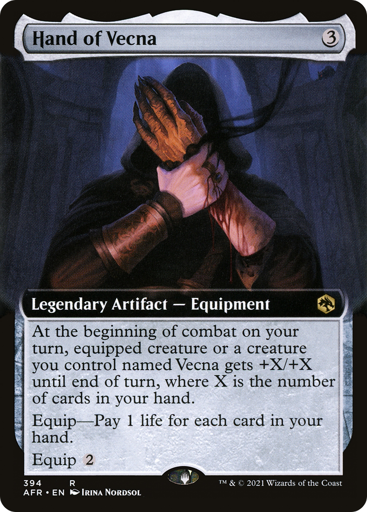 Hand of Vecna (Extended Art) (AFR-394) - Adventures in the Forgotten Realms: (Extended Art)