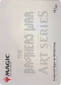 Scrapwork Rager // Scrapwork Rager (ABRO-018) - The Brothers' War Art Series (Borderless) Foil