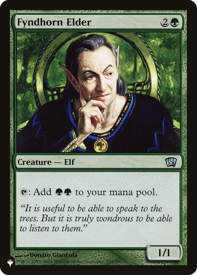 Fyndhorn Elder (LIST-251/350) - The List