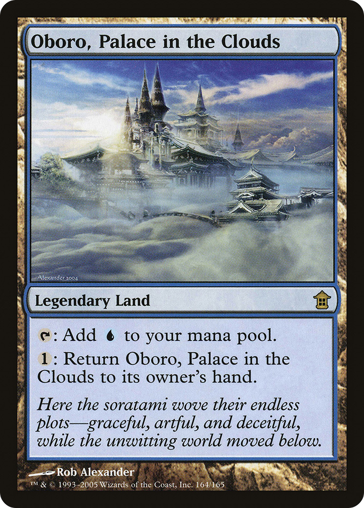 Oboro, Palace in the Clouds (SOK-164) - Saviors of Kamigawa Foil