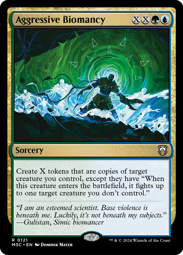 Aggressive Biomancy (M3C-121) - Modern Horizons 3 Commander