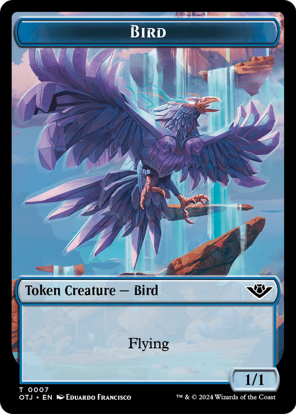 Bird (TOTJ-007) - Outlaws of Thunder Junction Tokens