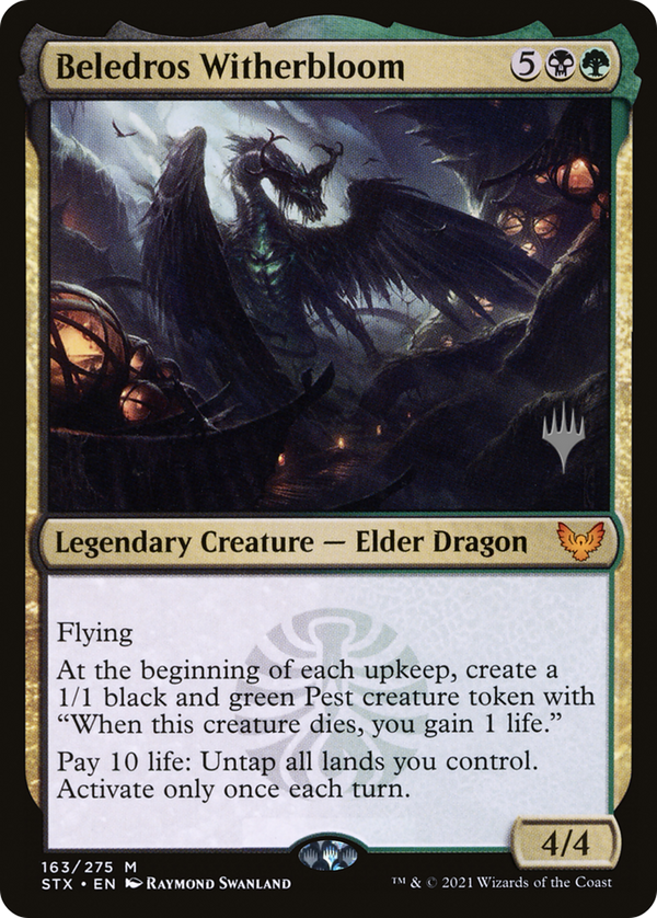 Beledros Witherbloom (PPSTX-163) - Strixhaven: School of Mages Promos