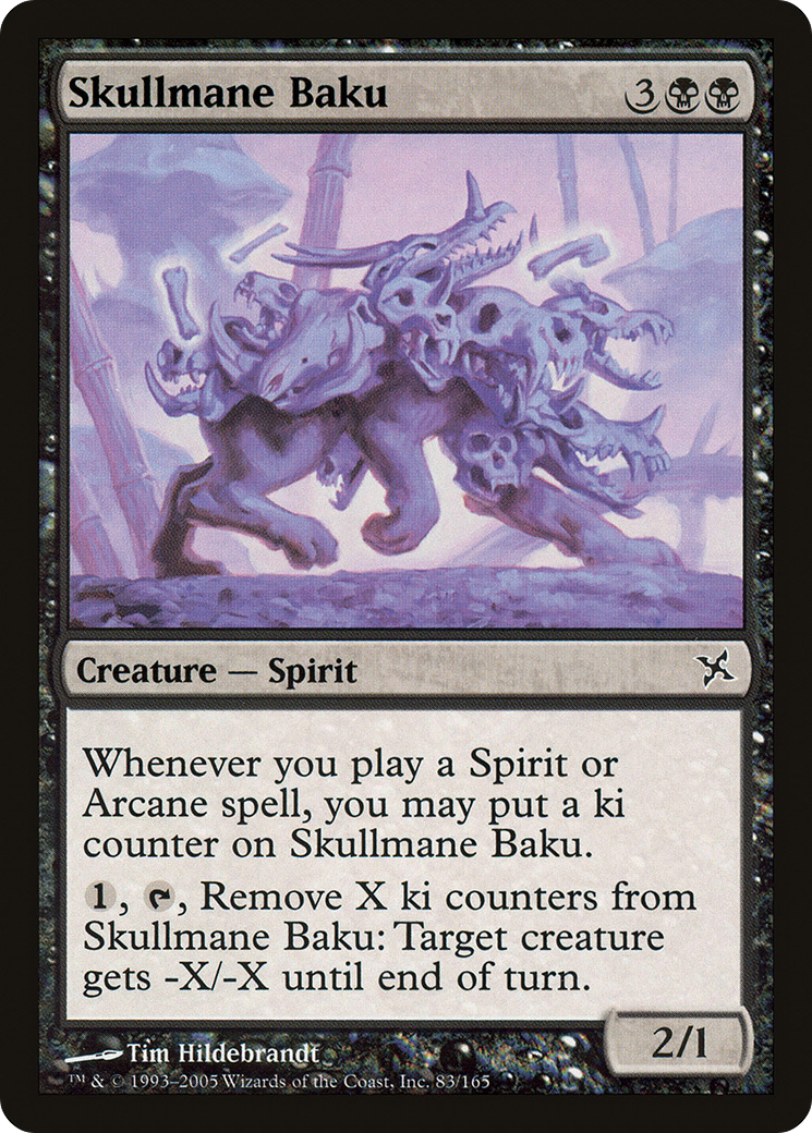 Skullmane Baku (BOK-083) - Betrayers of Kamigawa Foil