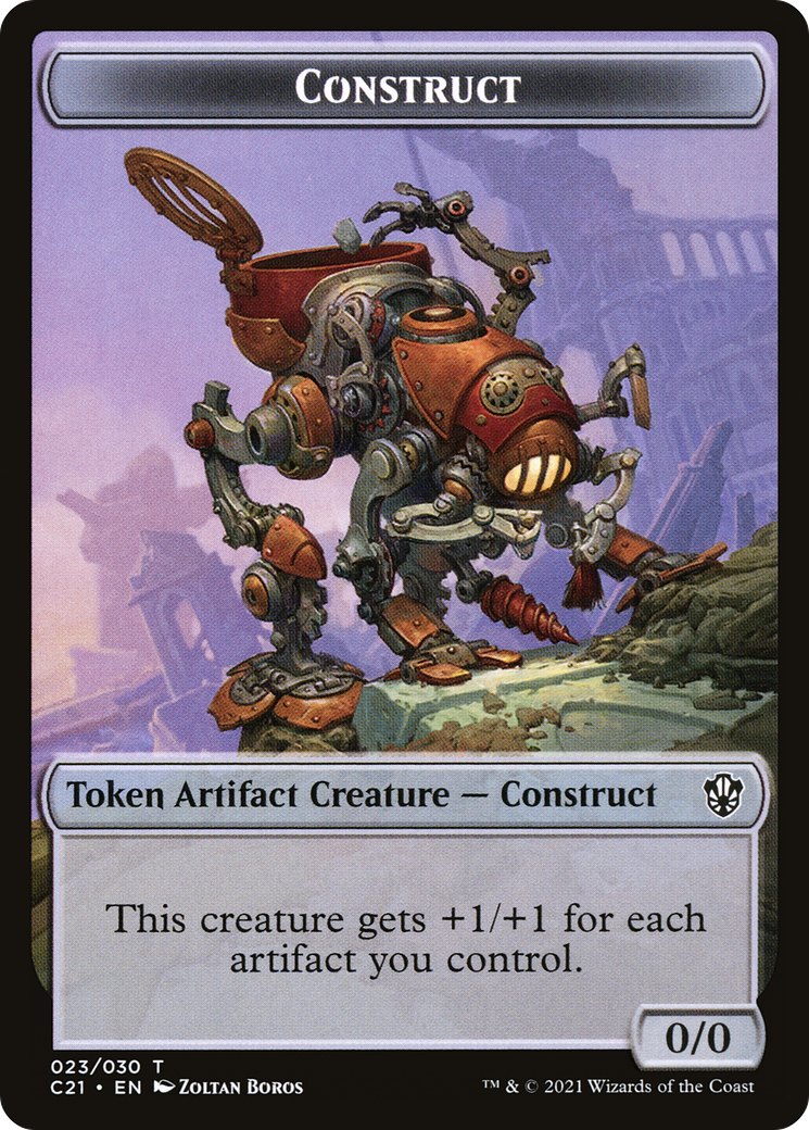 Construct (TC21-023) - Commander 2021 Tokens