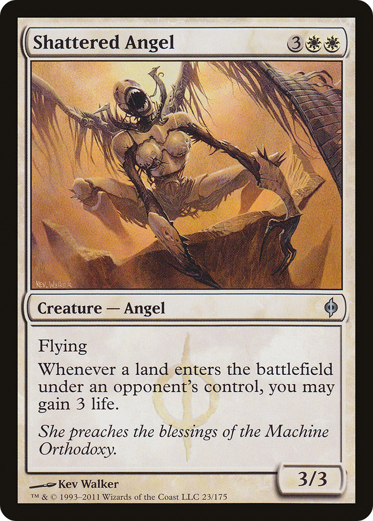 Shattered Angel (NPH-023) - New Phyrexia Foil