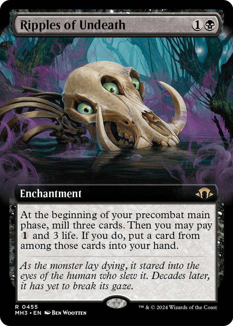 Ripples of Undeath (Extended Art) (MH3-455) - Modern Horizons 3: (Extended Art)