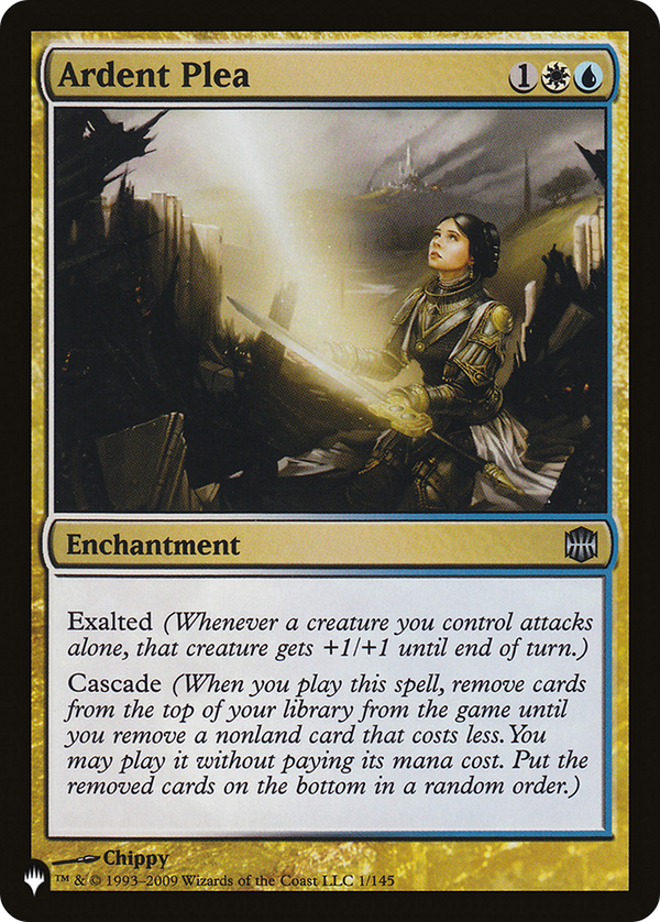 Ardent Plea (LIST-1/145) - The List