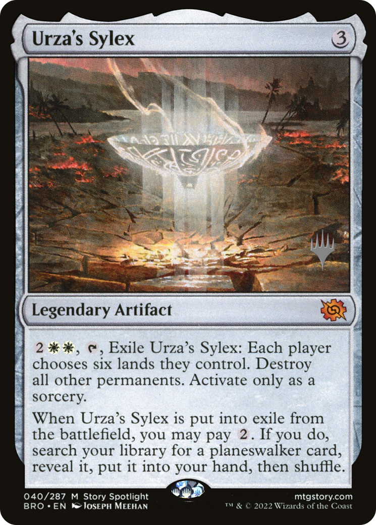 Urza's Sylex (PPBRO-040) - The Brothers' War Promos
