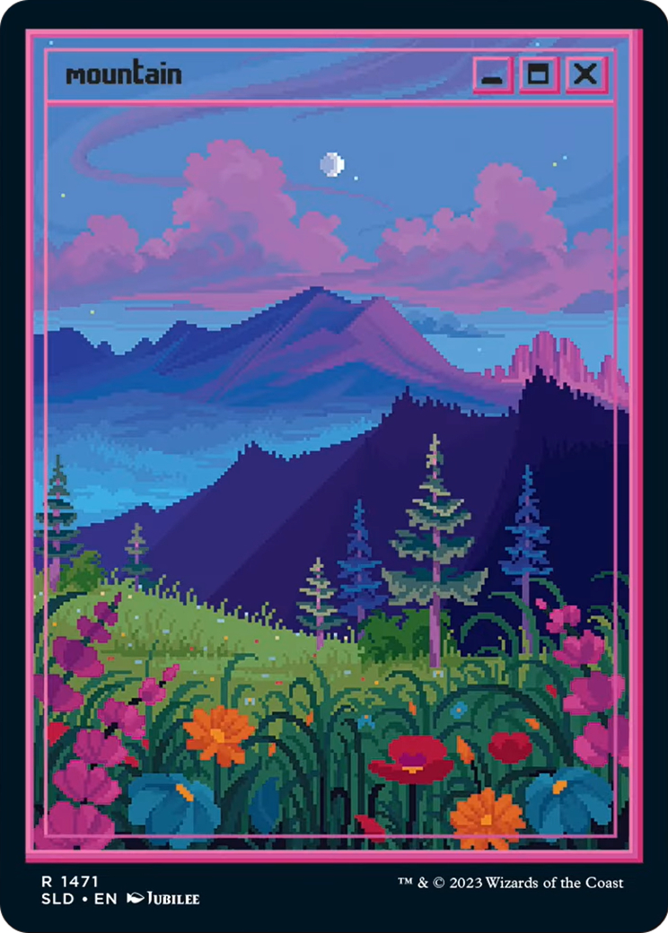 Mountain (1471) (SLD-1471) - Secret Lair Drop Foil
