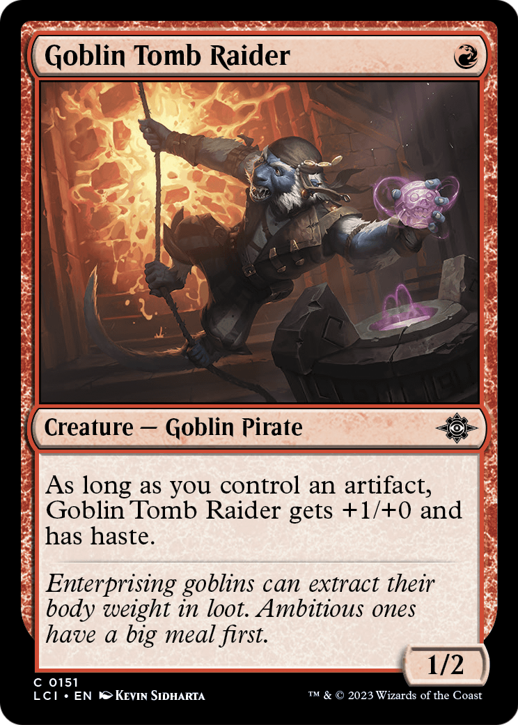 Goblin Tomb Raider (LCI-151) - The Lost Caverns of Ixalan Foil