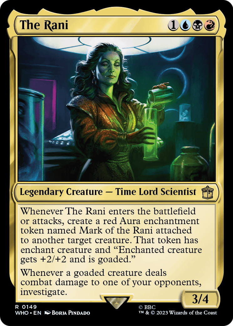 The Rani (WHO-149) - Doctor Who Foil